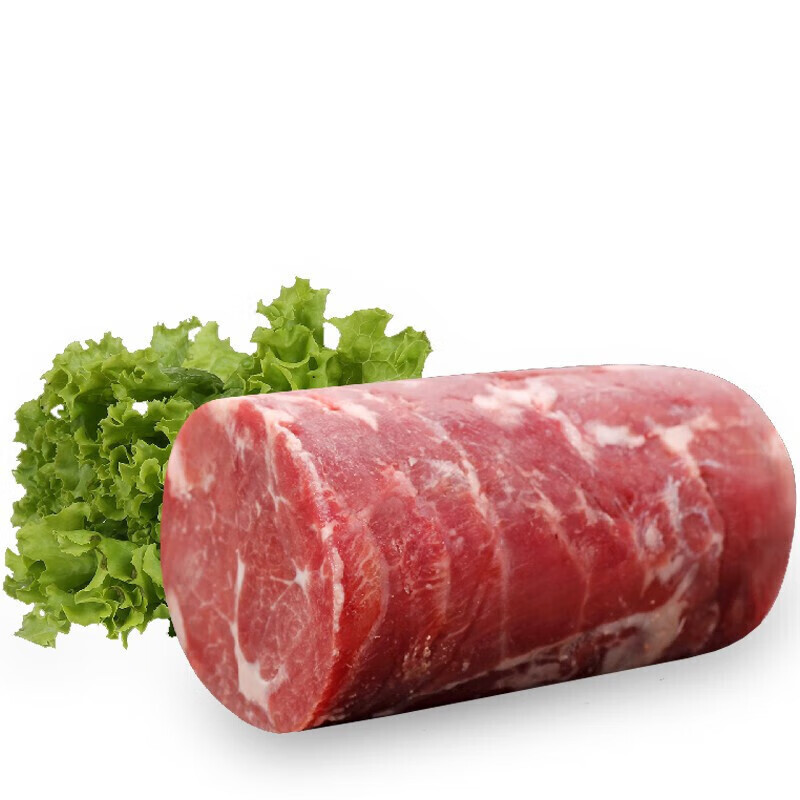 宁夏滩羊肉生鲜羊肉卷整条原切羊肉火锅食材羊腿肉卷 原切年货