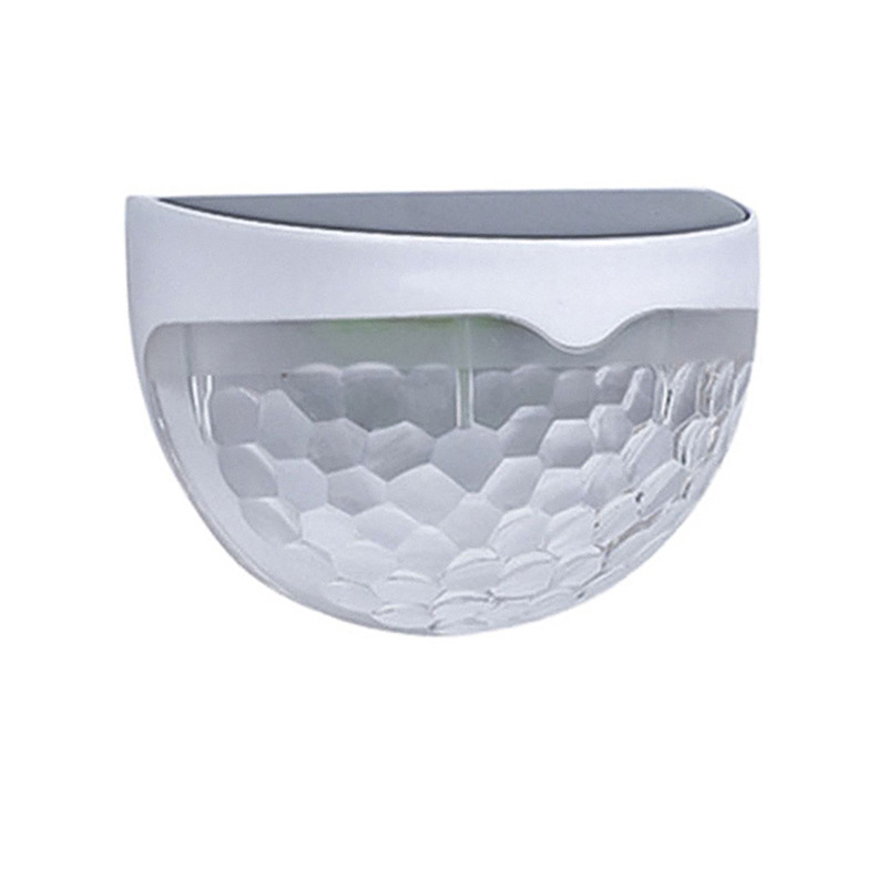 Lámpara de la cerca solar 3led lámpara de barandilla al aire libre aleros patio lámpara de pared paisaje cerca lámpara de fregadero de inducción