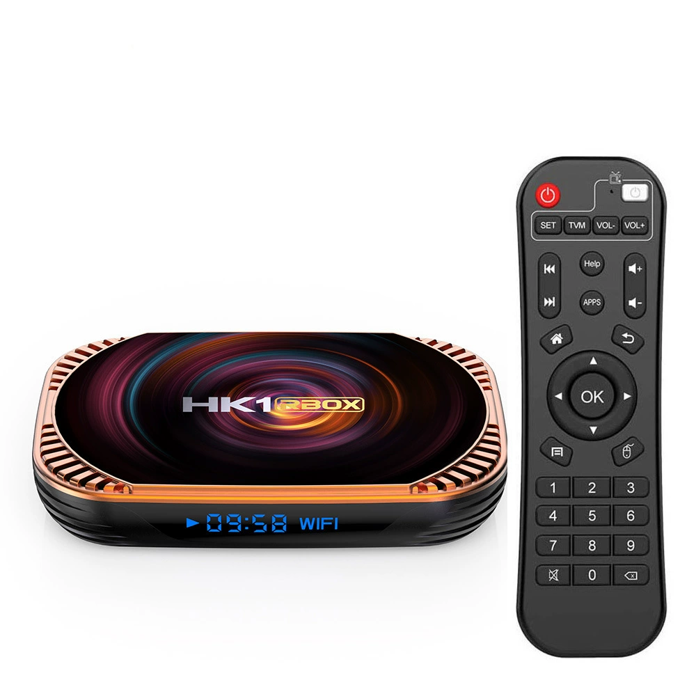 Кросс-бордер горячая продажа HK1 RBOX X4 ТВ-бокс сетевые медиаплееры набор-приставка S905X4 8K Android 11