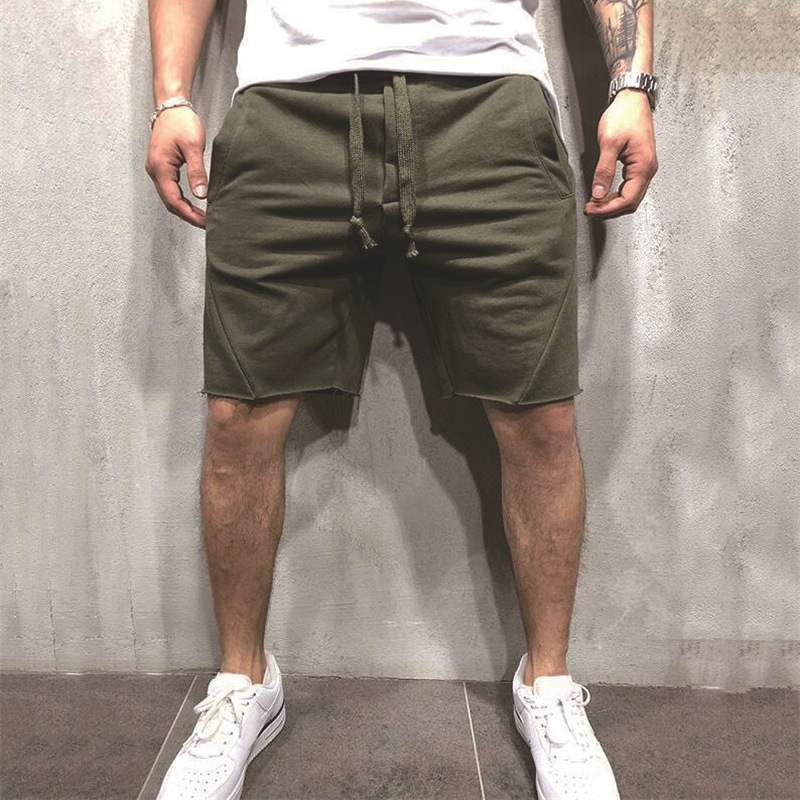 Men's Gender Men's Solid Color Casual Sports Loose Men's Bottoms
