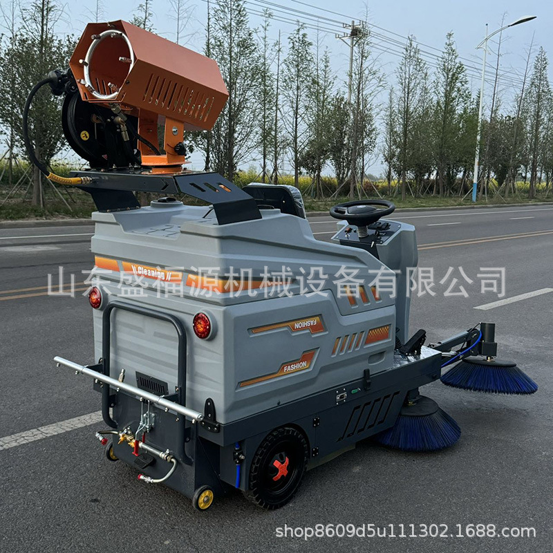 多功能路面扫地机工厂车间垃圾清扫车洗扫一体全能电动扫地车