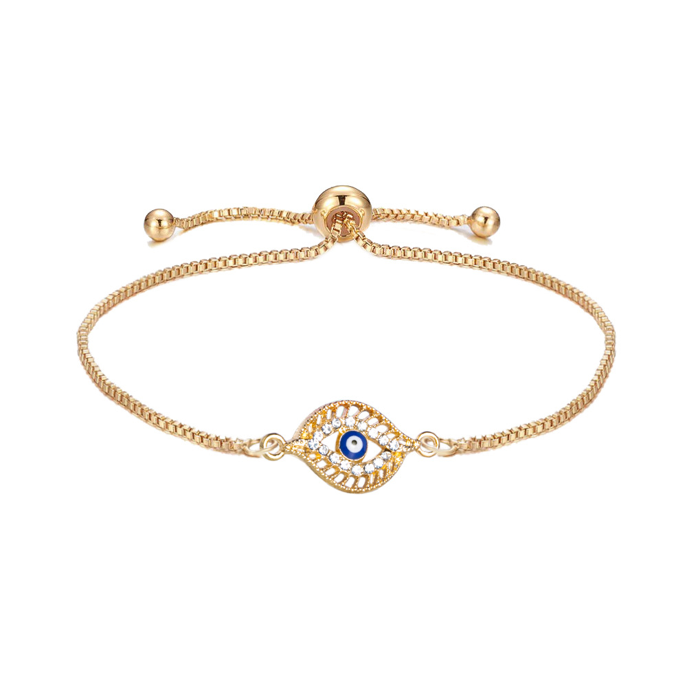 Lucky Evil Eye Red String Bracelet Protection Minimalist Jewelry_voghion.com