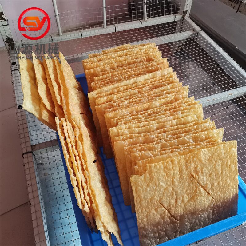 煎饼果子脆皮油炸机 全自动不锈钢油炸设备 薄脆油炸机厂家