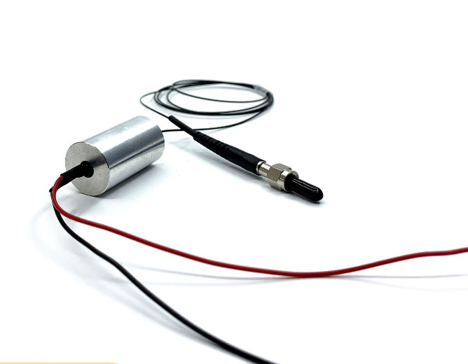 Single Mode red laser fiber coupling module 450nm50mw core diameter 4um round spot coaxial polarization maintaining Module Single Mode red laser fiber coupling module 450nm50mw core diameter 4um round spot coaxial polarization maintaining Module