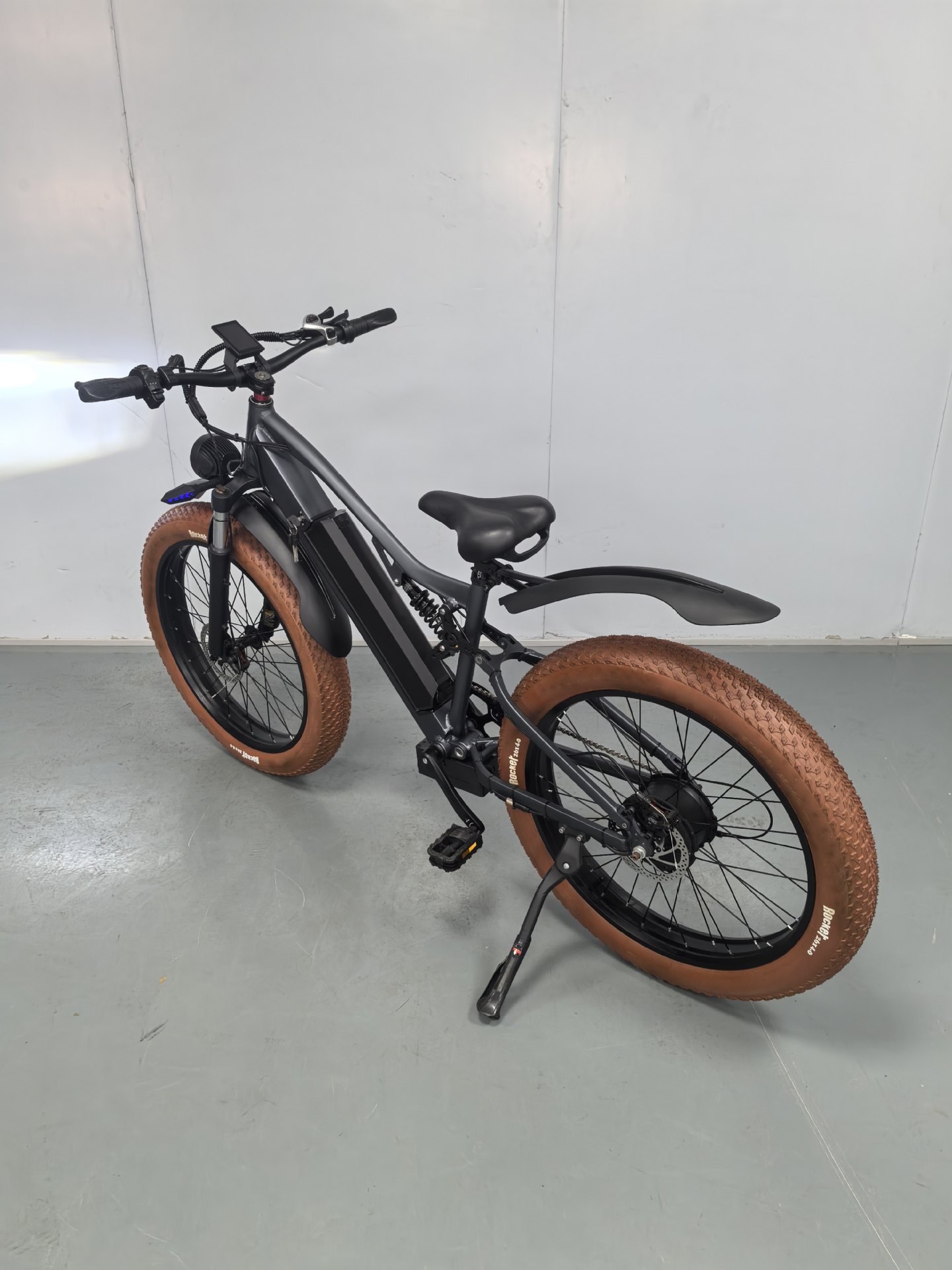 Snow Electric Bicycle 26-inch Wide Tire Soft Tail Shock Absorption