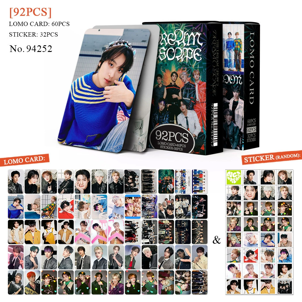 Набор 92 карточки с фото, BTS BPSKTWICE, двусторонние LOMO-карточки, фабричная печать