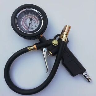 Air Pressure Gauge Tire Pressure Gauge with Inflatable Car Tire Pressure Gauge Digital Display Truck Tire Pressure Monitoring High-precision Air Gun