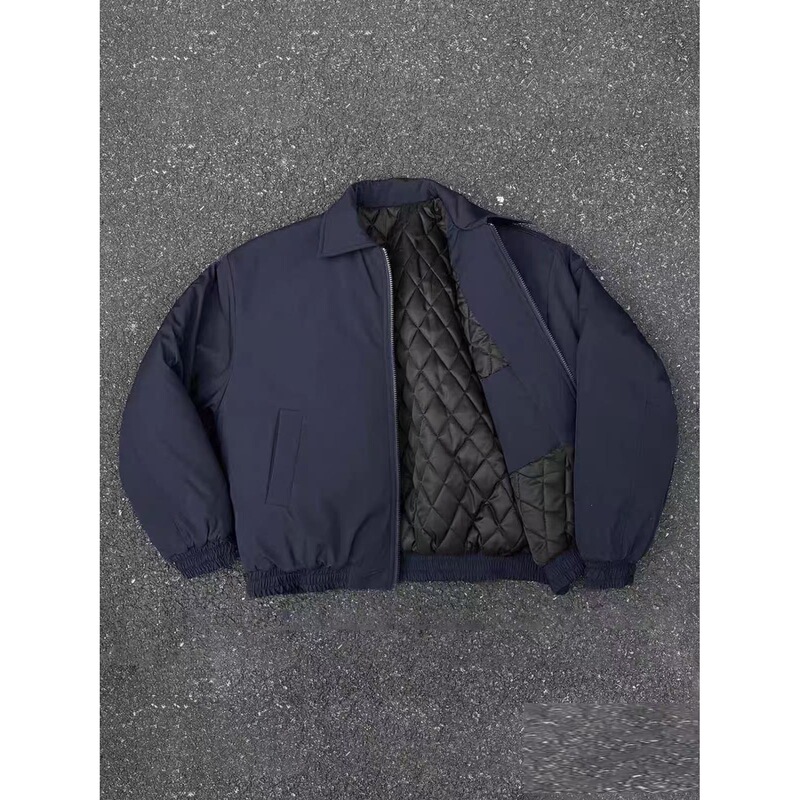 New style men's aviator waterproof jacket, loose fit, padded and thickened, trendy, versatile, fashionable, popular in Harajuku