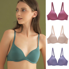吉野下着女性無鋼圏無痕ブラジャー軽薄タイプ美背速売通shopp日系シンプルブラジャー