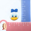 Cartoon resin with animals, handle with accessories, phone case, hair accessory, duck, with little bears