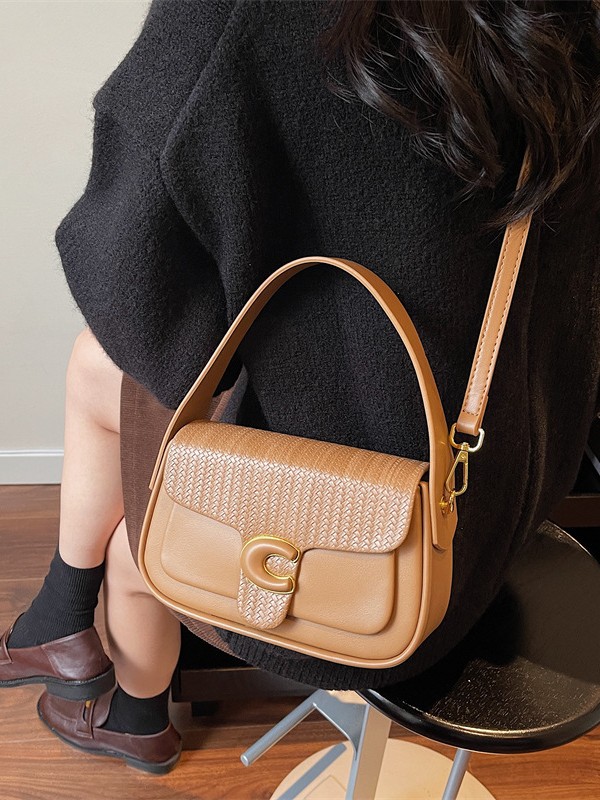Bolsos de mano de alta sensación para mujeres 2025 nuevo estilo coreano de moda alta sensación de lujo ligero versátil bolso de mochila