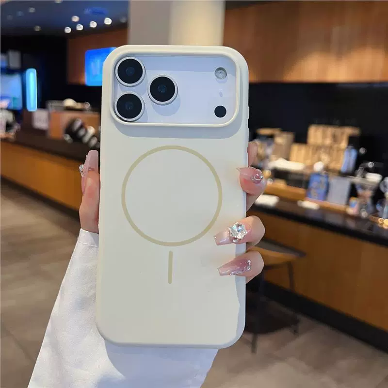 肤感液态硅胶苹果17promax手机壳iPhone17proAir强磁吸全包保护套
