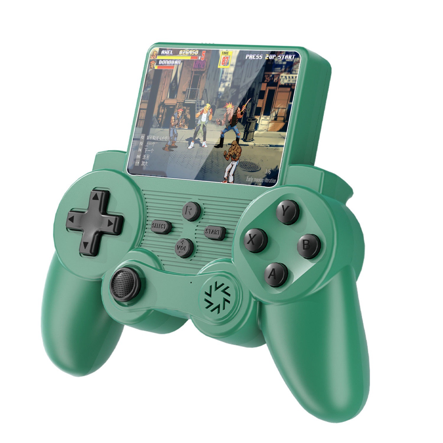 New Handle Handheld Game Console Classic Nostalgic Russian Mario Rechargeable Dual Large Screen Game Handheld Console