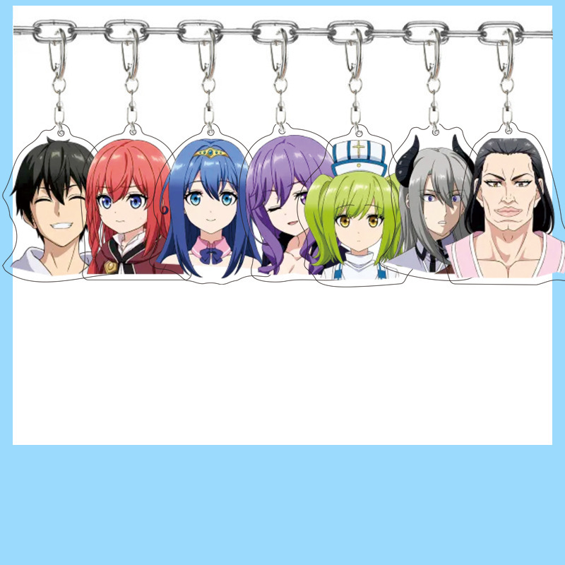 Villagers of Lv999, Kiyoharu, Alice, Anime Merchandise Acrylic Keychain Pendant