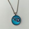 Retro football necklace, American style