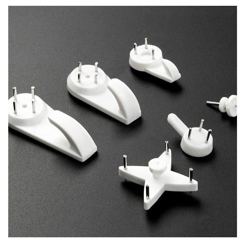 Wall Hooks for Hanging Items, Strong Hooks for Storage Racks, Hooks for Behind Doors, Clothes Hangers, Kitchen Wall Hooks