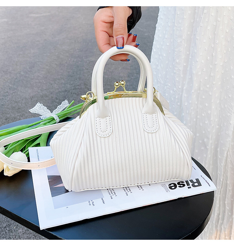 Title 4, Borsa a righe verticali da donna Nuova moda ver...