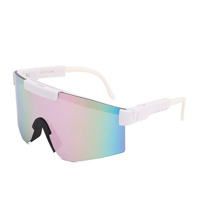 In stock wholesale pit viper color film sunglasses new road riding glasses men women outdoor sports glasses