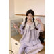 South Korea Ins Women's Korean-style Sweet Fresh Loose Breathable Cotton Linen Floral Short-sleeved Casual Home Clothes suit