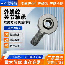 SA14T/K外螺纹关节轴承304不锈钢杆端关节轴承鱼眼接头轴承配件