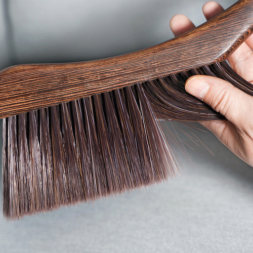 Chicken wing wood unpainted bed brush solid wood bed sweeper dust removal artifact guzheng cleaning brush sweep piano sweep dust soft brush duster