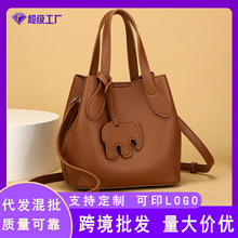 经典菜篮子水桶包包2025新款秋冬百搭单肩斜挎包小众通勤手提女包