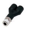 3148 08 17 LEGRIS三通接头 31480817 DN8*R3/8乐可利Y型三通接头