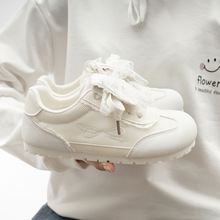 蓓尔德训鞋女款2025秋季新款学生百搭网面透气薄底时尚休闲鞋3527