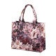 Knitted canvas bag custom coated three-dimensional bag high-level shopping bag portable environmental protection bag fashion canvas bag custom