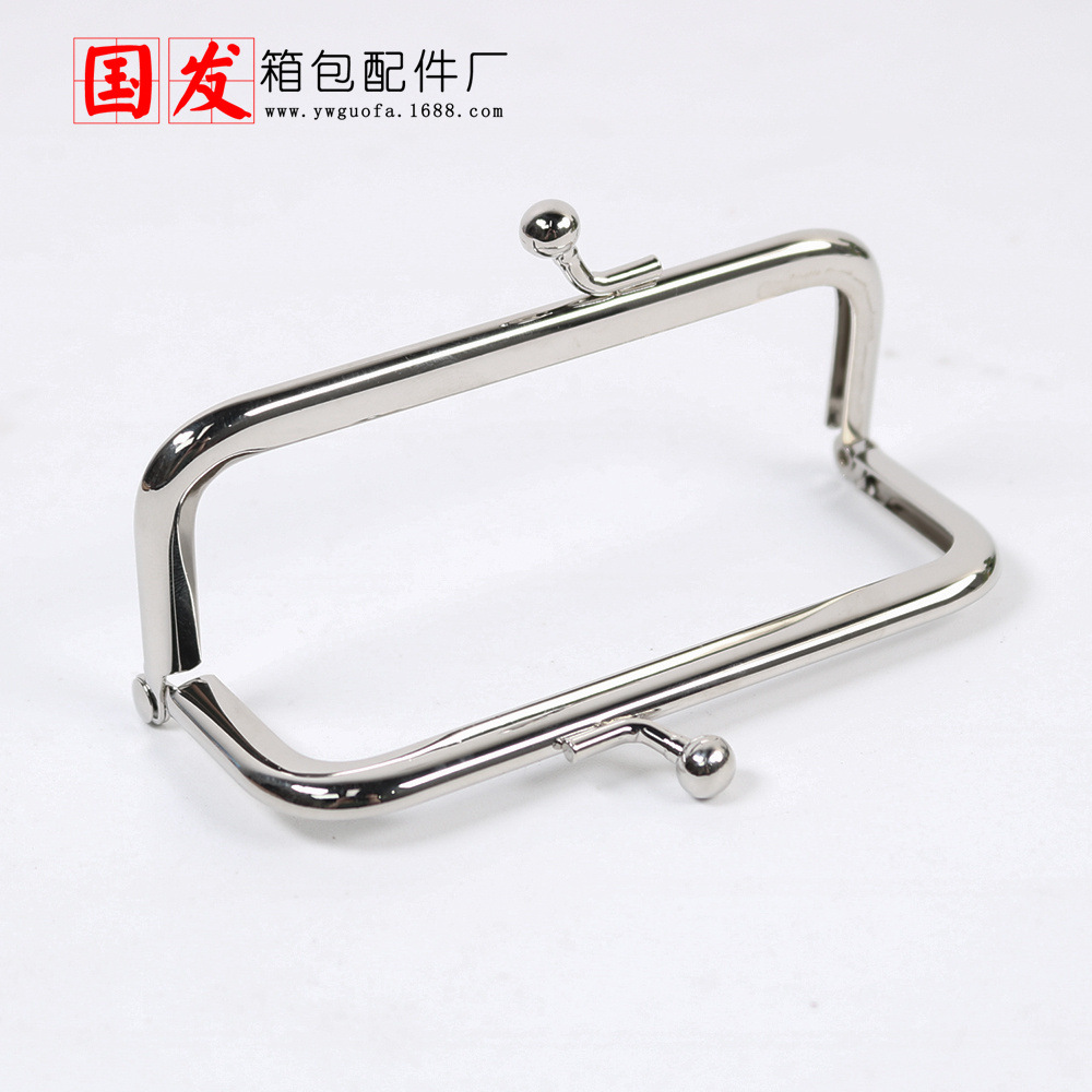 No orejas: 10.5CM cuadrado sin agujeros bu坑 máquina de pulido oro plateado