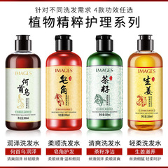 形象美生薑何首烏潤護洗髮露  修護乾枯滋養茶籽洗髮水批發