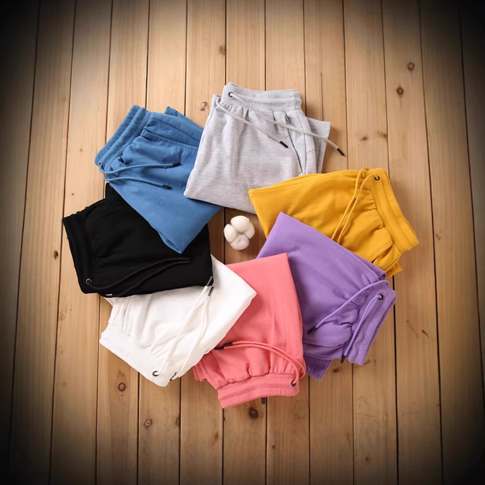 Cross-border summer 260g underpants home casual breathable terry multi-color shorts men's versatile sports three-part pants outer wear