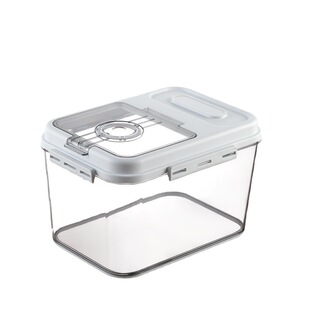 Rice Bucket Household Insect-Proof Moisture-Proof Sealed Canned Rice Tank Rice Storage Box Rice Storage Box Food Grade Flour Miscellaneous Grain Bucket