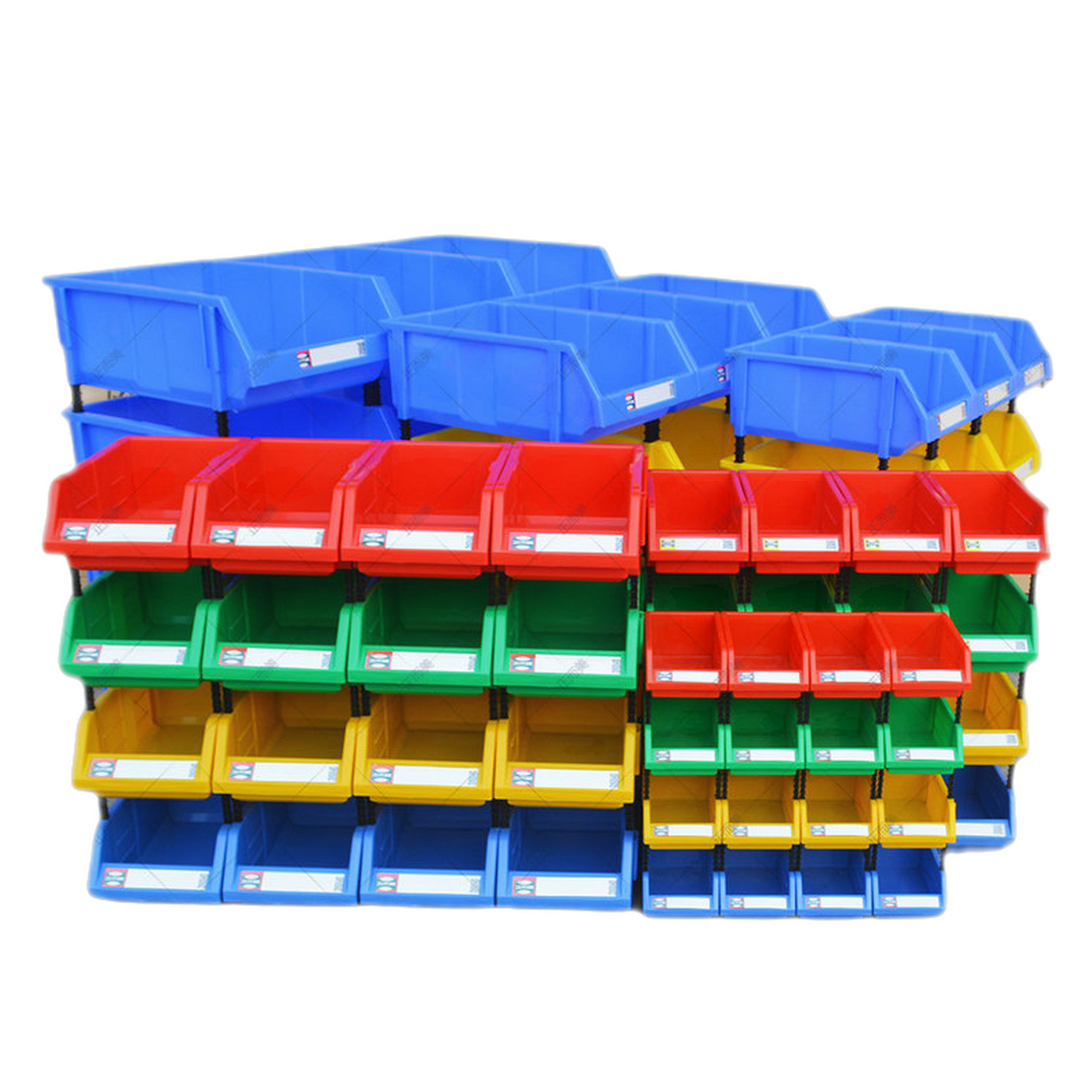 分格塑料盒样品首饰收纳盒配件零件盒组合式元件盒螺丝盒物料盒