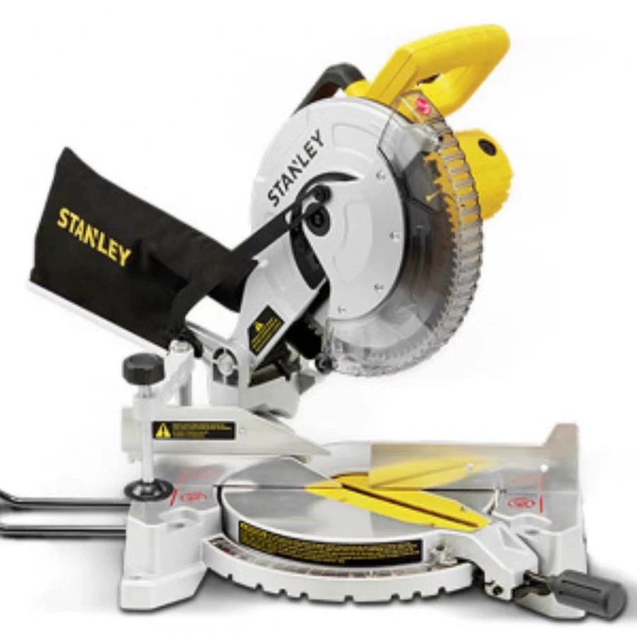 Электрическая торцовочная пила Stanley SM18, алюминиевая машина, композитный алюминий, деревообработка, 45 градусов 10inch режущий станок SM16