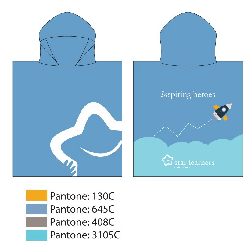 Детский банный полотенце плащ на заказ пляжное банное полотенце халат на заказ Внешняя торговля оптом плащ банное полотенце
