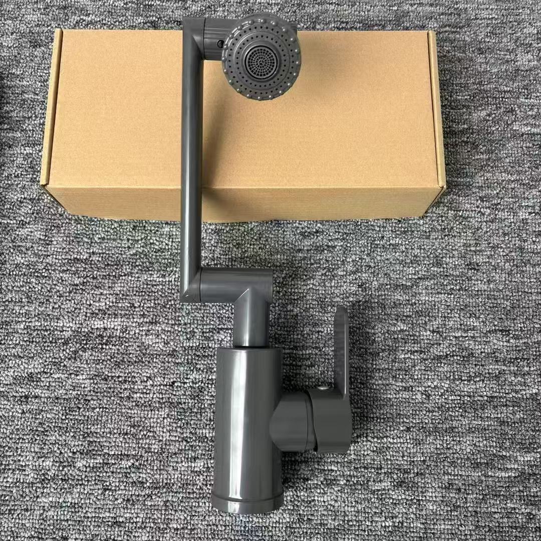 Lucky Cat Mechanical Arm Multifunctional Rotating Universal Faucet Bathroom Household Basin Hot and Cold Face Wash Basin