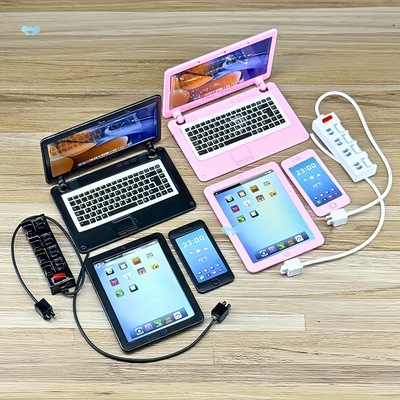 Spring Break Essentials: 4pcs 1:6 Mini Digital Devices跨境|ms