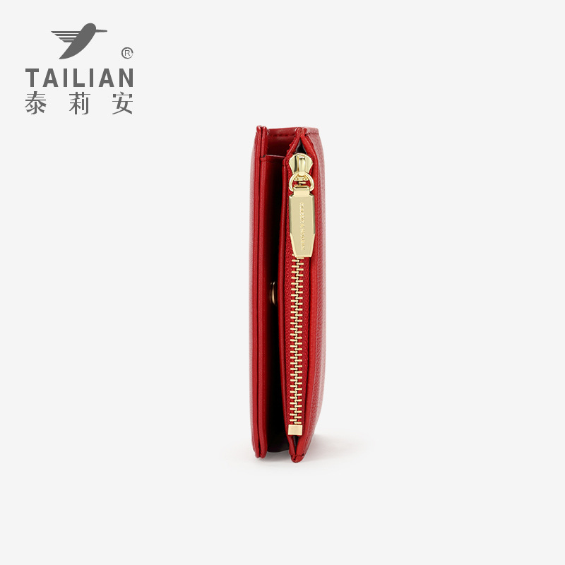 Cartera nueva para mujer Tailian, estilo corto, monedero simple, plegable, múltiples ranuras para tarjetas, cartera transfronteriza, duradera.