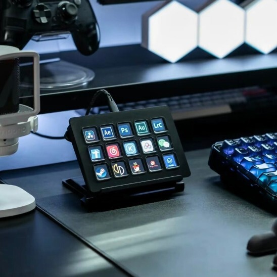 Stream dock/live console/table build visual custom keyboard/ps designer keyboard