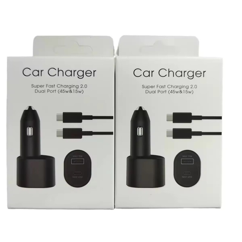 Suitable for Samsung S22 Car Charger Pd45W Car Charger with Dual Cigarette Lighter Sockets for Apple and Samsung Devices Suitable for Samsung S22 Car Charger Pd45W Car Charger with Dual Cigarette Lighter Sockets for Apple and Samsung Devices