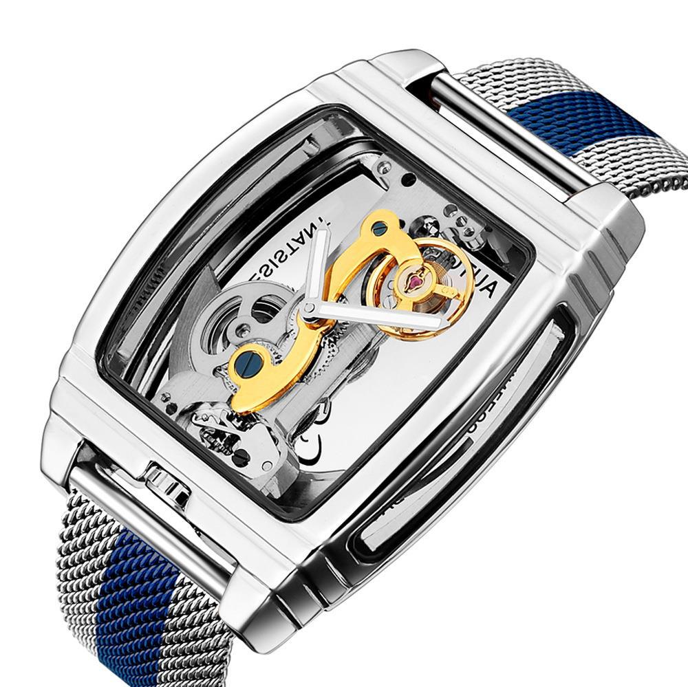 Foreign trade hot SHENHUA SHENHUA hollow trend fashion Men's Watch automatic mechanical watch wholesale New