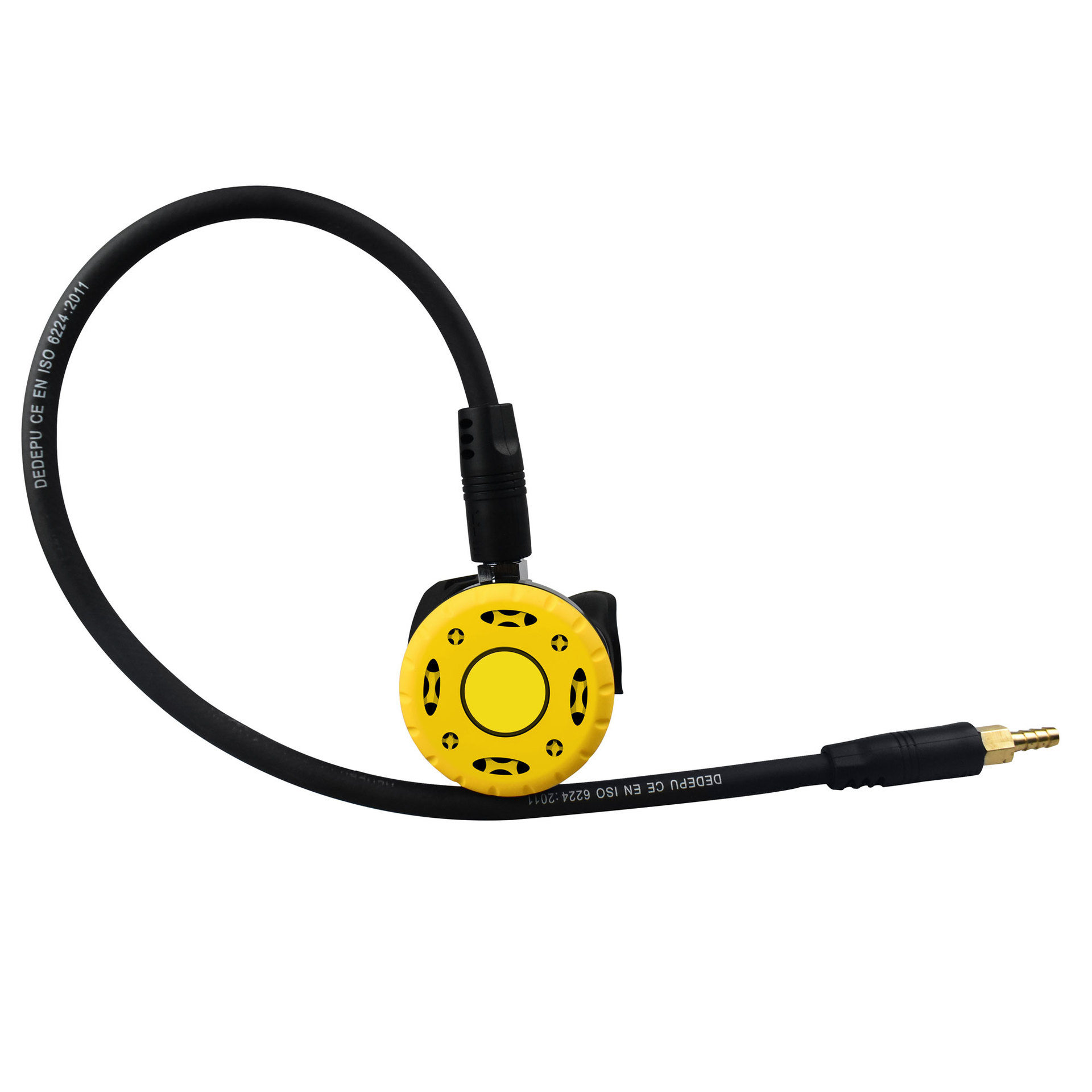 Equipo de buceo DEDEPU regulador de la cabeza primaria y secundaria válvula de respiración principal válvula reductora de presión traje de respirador de reserva