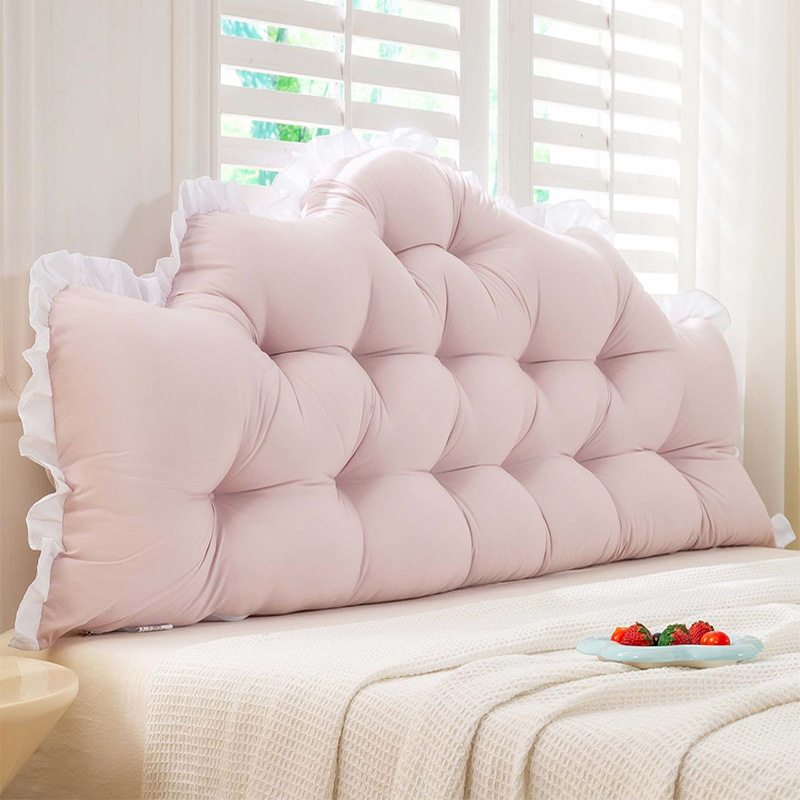 Trendy Pillow Bed Headboard Cushion Soft Bag Factory Direct Sale Bedroom Tatami Bay Window Renovation Lumbar Support Back Cushion