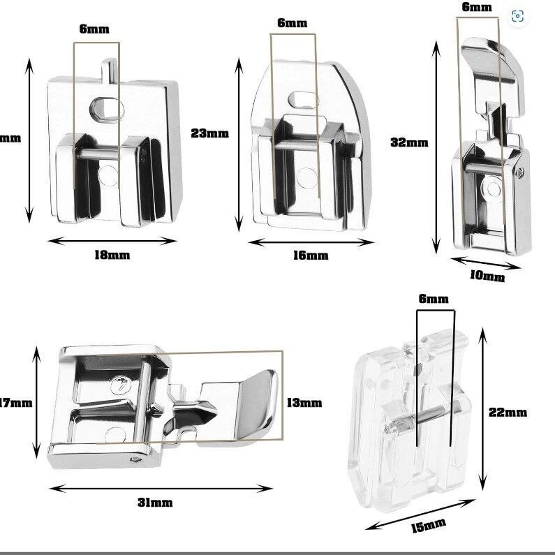 Многофункциональная электрическая швейная машина фитинги для ног 7306 7306A 601 601ZN 7306-2 Коллекция для ног