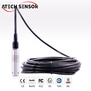 Pl301 Submersible Level Transmitter Water Level Control Static Pressure Type Level Transmitter 4-20Ma Level Meter