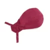 Wine red pirate hat