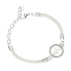 Silver trend universal fashionable silver bracelet, suitable for import, wholesale