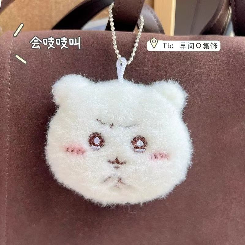 Cute Genie felino colgante pareja llavero creativo mochila joyas regalo de cumpleaños para novia