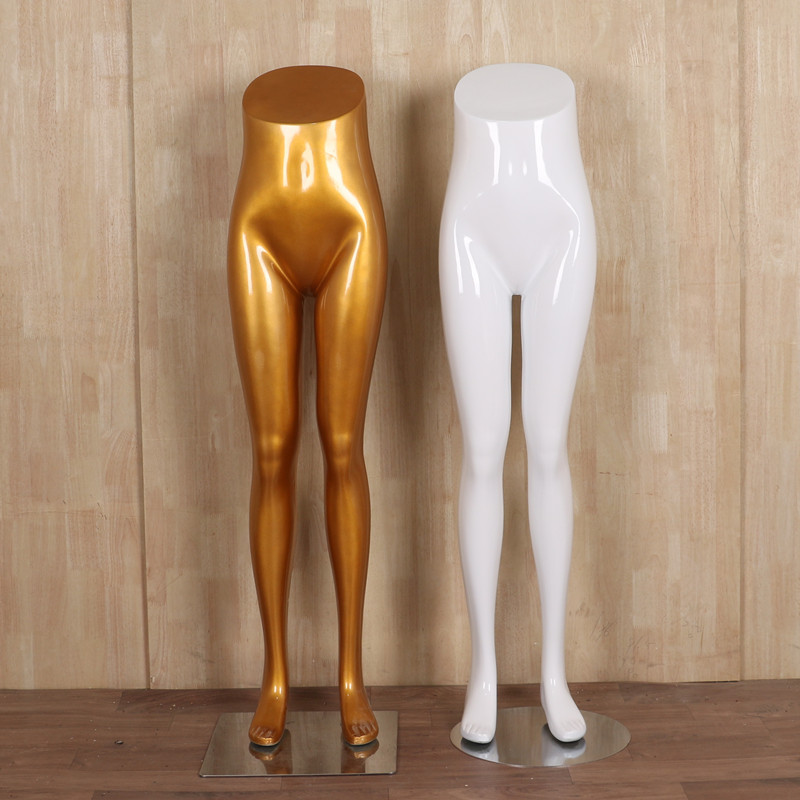 Tienda de ropa pantalones modelo parte inferior del cuerpo de las mujeres Modelo de la pierna leggings jeans modelo falso estante modelo Accesorios